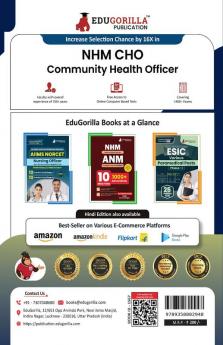 MP NHM CHO : Community Health Officer Book 2023 (English Edition) - 10 Practice Tests and 4 Previous Year Papers (1400 Solved MCQs) with Free Access to Online Tests