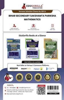 Bihar Sakshamta Pariksha : Mathematics 2024 | Secondary School Class 9-10 | Niyojit Special Teacher | 10 Practice Tests with Free Access To Online Tests