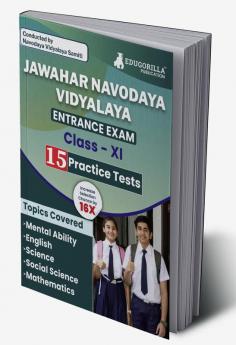 Jawahar Navodaya Vidyalaya Entrance Class XI Book 2023 (English Edition) - 15 Practise Tests (1500 Solved Questions) with Free Access to Online Tests