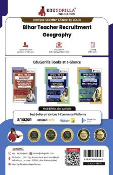 Bihar Sakshamta Pariksha : Geography 2024 | Higher Secondary School Class 11-12 - Niyojit Special Teacher | 10 Practice Tests with Free Access To Online Tests