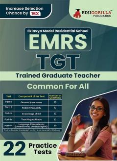 EMRS TGT Common For All Exam Book 2023 (English Edition)- Eklavya Model Residential School Trained Graduate Teacher - 22 Practice Tests (1500 Solved MCQs) with Free Access To Online Tests