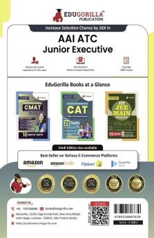 AAI ATC : Junior Executive (JE) Exam Book 2023 (English Edition) | Airport Authority of India : Air Traffic Control | 12 Practice Tests (1400+ Solved MCQs) with Free Access To Online Tests