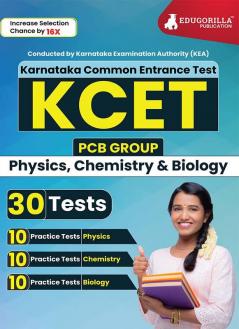 KCET 2024 : Entrance Exam with PCB Group - Karnataka Common Entrance Test - 30 Practice Tests of Physics, Chemistry and Biology (1800 Solved MCQ) with Free Access To Online Tests