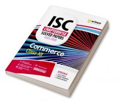 ISC Chapterwise Solved Papers 2023-2000 Commerce Class 12th