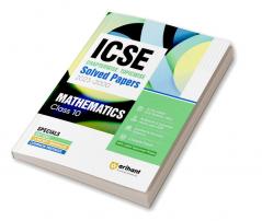 ICSE Chapterwise-Topicwise Solved Papers 2023-2000 Mathematics Class 10th