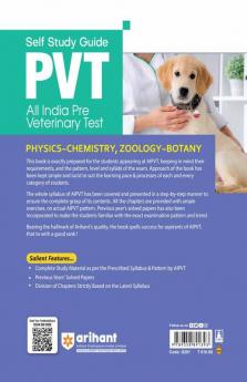 Self Study Guide PVT (Pre Veterinary Test ) 2024