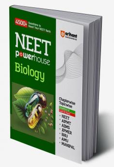 Arihant NEET Powerhouse Biology Book For 2024 Exam (4500+ Question to Boost Your NEET Rank)