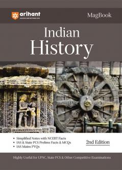 Arihant Magbook Indian History for UPSC Civil Services IAS Prelims / State PCS & other Competitive Exam | IAS Mains PYQs