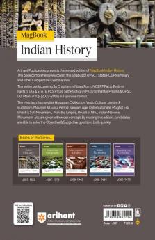 Arihant Magbook Indian History for UPSC Civil Services IAS Prelims / State PCS & other Competitive Exam | IAS Mains PYQs