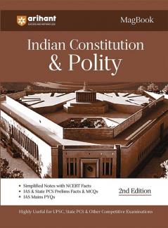 Arihant Magbook Indian Constitution & Polity for UPSC Civil Services IAS Prelims / State PCS & other Competitive Exam | IAS Mains PYQs