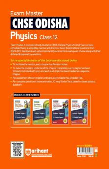 CHSE Odisha 13 Years' Chapterwise Solved Papers (2023-2011) Physics Class 12 2023-24 With 10 Sample Papers