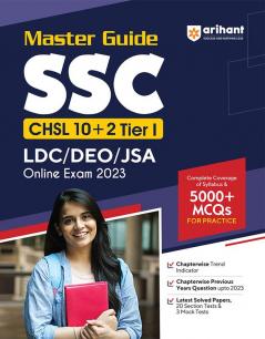 SSC CHSL (10+2) LDC/DEO/JSA Combined Higher Secondary Level Tier 1 Master Guide 2023