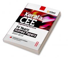 14 Years' Solved Papers Kerala CEE Engineering Entrance Exam 2023-2010