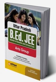 Arihant UP B.Ed JEE Arts Group Guide With Model Solved Paper For 2024 Exam