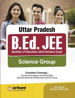 Arihant UP B.Ed JEE Science Group Guide With Model Solved Paper For 2024 Exam