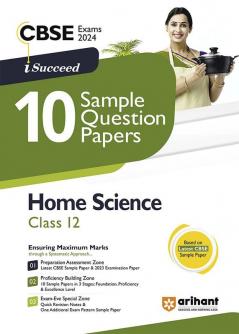 Arihant CBSE Sample Question Paper Class 12 Home Science Book for 2024 Exam