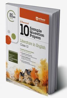 Arihant ISC Sample Question Papers Class 12 English Literature Book for 2024 Board Exam