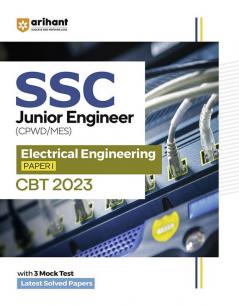 Arihant SSC JE (Junior Engineers) Electrical Engineering Paper 1 2023