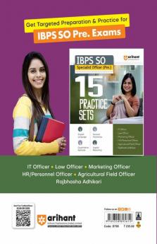 Arihant IBPS SO Main HR/Personal Officer Complete Study Material with 15 Practice Sets