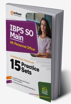 Arihant IBPS SO Main HR/Personal Officer Complete Study Material with 15 Practice Sets