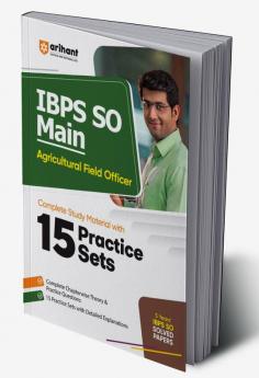 Arihant IBPS SO Main Agricultural Field  Officer Complete Study Material with 15 Practice Sets