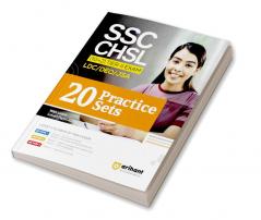 Arihant SSC CHSL (10+2) 20 Practice Sets Tier 2 LDC/DEO/JSA For 2024 Exams with Latest Solved Paper