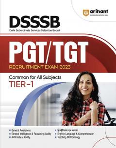 Arihant DSSSB PGT/TGT Recruitment Exam 2023 Common For All Subjects Tier 1