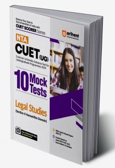 Arihant NTA CUET UG 10 Mock Test For Section 2 Humanities Domain Legal Studies Exam Book For CUET 2024