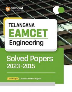 Arihant Telangana EAMCET Engineering Solved Papers For 2024 Exam