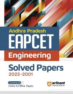 ArihantAndhra Pradesh EAPCET Engineering (2023-2001) Solved Papers For 2024 Exam