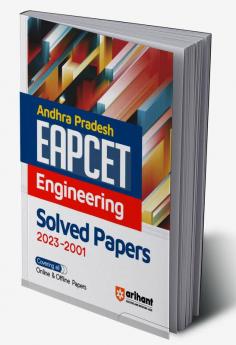 ArihantAndhra Pradesh EAPCET Engineering (2023-2001) Solved Papers For 2024 Exam