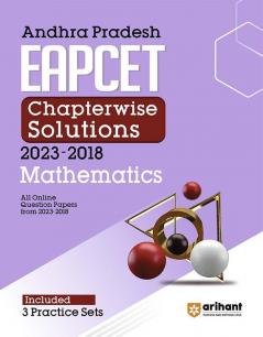 Arihant Andhra Pradesh EAPCET Chapterwise Solutions 2023-2018 Mathematics for 2024 Exam