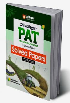 Arihant Chhattisgarh PAT Pre Agriculture Test Entrance Exam Solved Papers 2023-2006