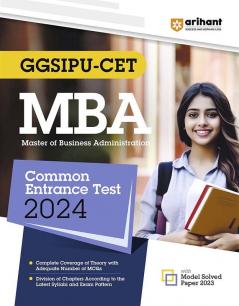 Arihant GGSIPU MBA Common Exam Guide for 2024