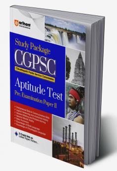 Arihant Study Package CGPSC Aptitute Test Pre Exam Paper 2