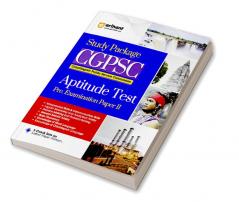 Arihant Study Package CGPSC Aptitute Test Pre Exam Paper 2