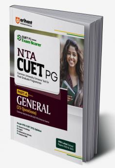 Arihant NTA CUET PG Exam Scorer Section A General (25 Questions) Common Section For All CUET PG Exams 2024