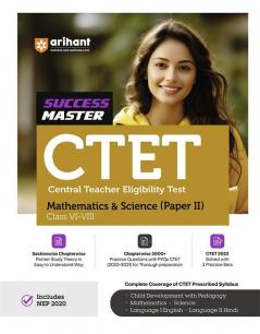 Arihant CTET Success Master Paper Ii Mathematics & Science Class Vi -Viii