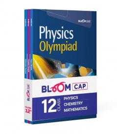 Arihant Bloom CAP Olympiad Physics Chemistry Mathematics Class 12 (Set of 3 books)