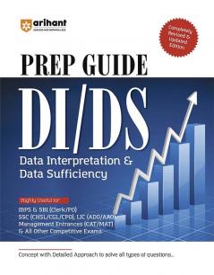 Arihant Prep Guide Data Interpretation & Data Sufficiency For IBPS SBI SSC CAT MAT & Other Competitive Exams