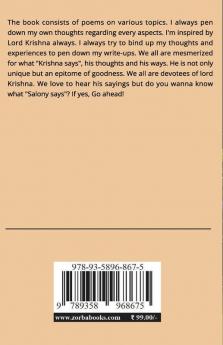 Salony Says… : She binds the rhythm of heart pen downs the unsaid words.
