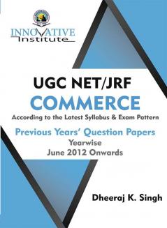 UGC NET JRF Commerce Previous Year’s Questions Year Wise