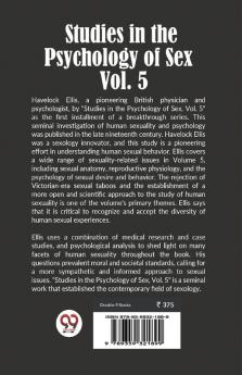 Studies in the Psychology of Sex Vol. 5