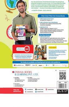 Oswaal CBSE Question Bank Class 12 Mathematics Hardcover Book Chapterwise and Topicwise Solved Papers For Board Exams 2025