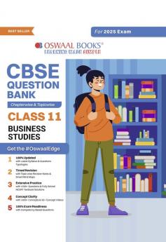 Oswaal CBSE Question Bank Class 11 Business Studies Hardcover Book Chapterwise and Topicwise Solved Papers For 2025 Exams