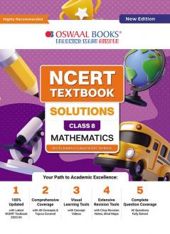 Oswaal NCERT Textbook Solution - Class 8 Mathematics | For Latest Exam