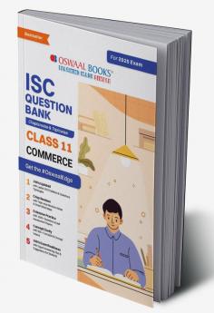 Oswaal ISC Question Bank Class 11 Commerce | Chapterwise | Topicwise | Solved Papers | For 2025 Exams