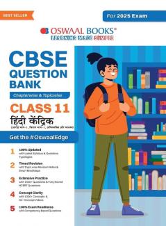 Oswaal CBSE Question Bank Class 11 Hindi Core Chapterwise and Topicwise Solved Papers For 2025 Exams