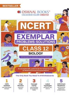 Oswaal NCERT Exemplar (Problems - solutions) Class 12 Biology Book