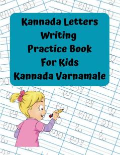 Kannada Letters Writing Practice Book For Kids Kannada Varnamale
